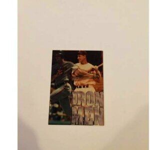 Sports Heroes Of The 90's Ironmen Prototype Cal Ripken Jr Lou Gehrig (053)